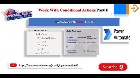 Work with Conditional Action part - 1 (if - Else) in MS Power Automate Desktop|| MS PAD Tutorial - 8