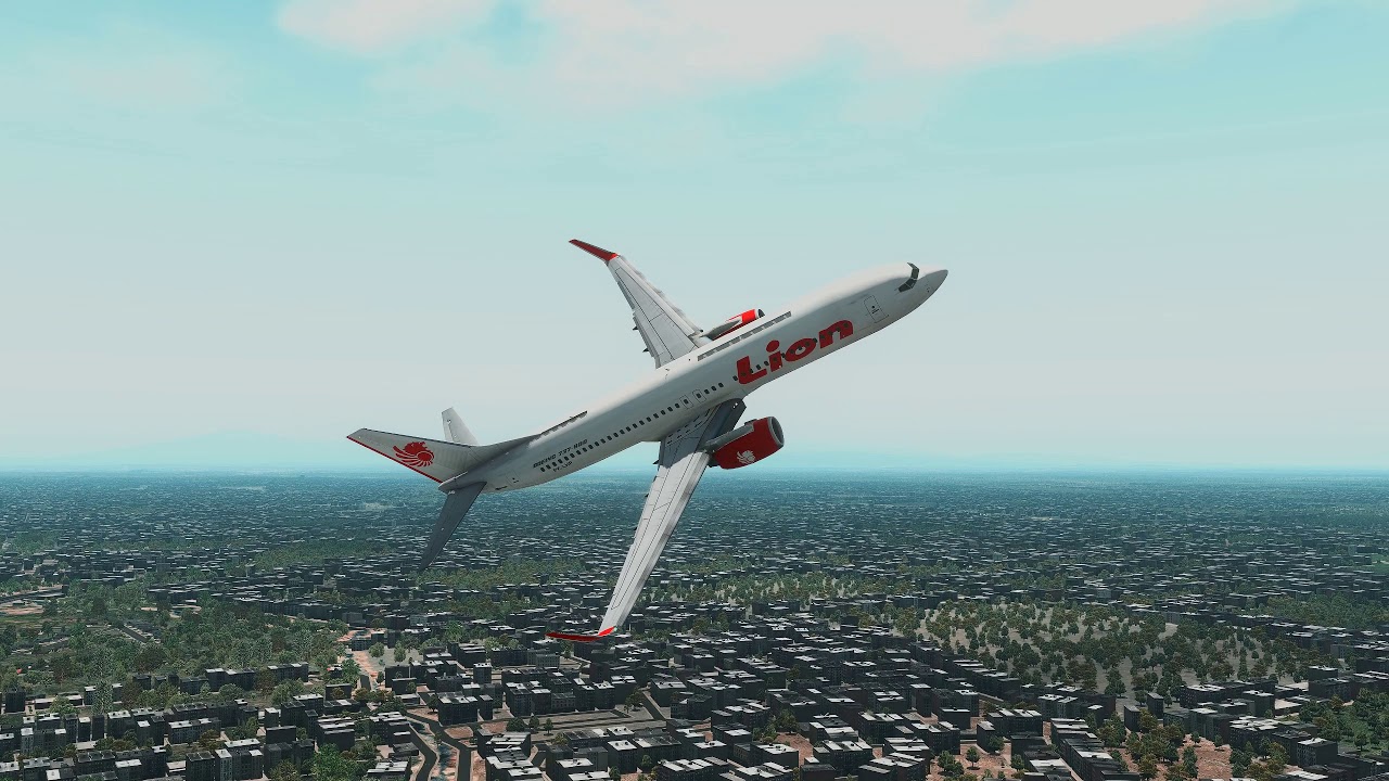 Plane Crash Jakarta LIONAIR 737-800 [System Fail] - YouTube