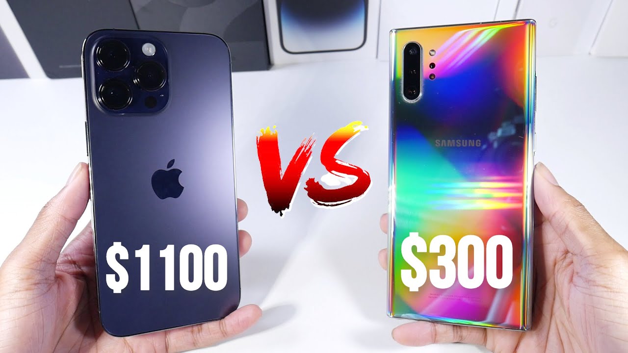 Samsung Galaxy Note 10 Plus VS iPhone 14 Pro Max! (Cameras, Speed