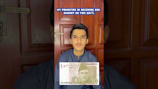 My Priorities In Receiving Eidi Amount