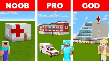 Minecraft NOOB vs PRO vs GOD: HOSPITAL in Minecraft / Funny Animation