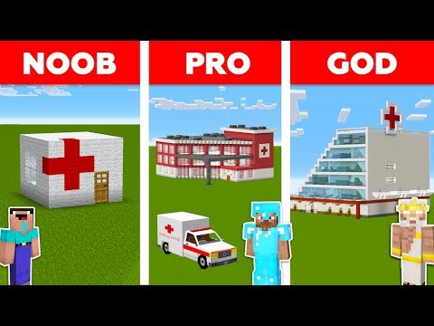 minecraft-noob-vs-pro-vs-god:-hospital-in-minecraft-/-funny-animation