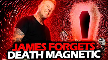 JAMES HETFIELD FORGETS HOW TO PLAY DEATH MAGNETIC SONGS #METALLICA