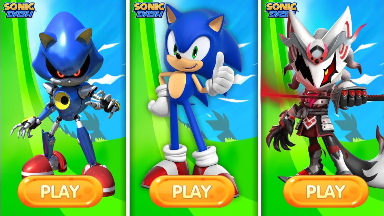 Sonic Dash - Sonic Vs Metal Sonic Vs Infinite Vs All Boss Zazz Egman ...