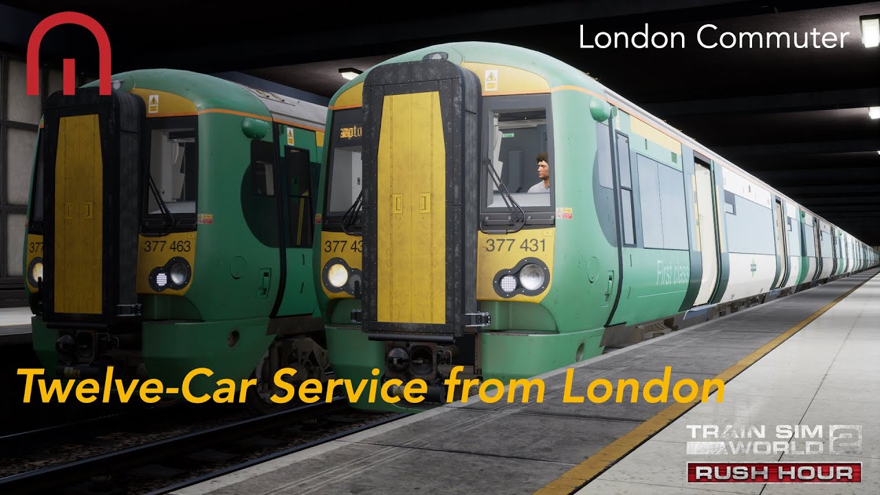 Train Sim World 2: Rush Hour - A Twelve Car Service from London - London Commuter, Brighton Mainline