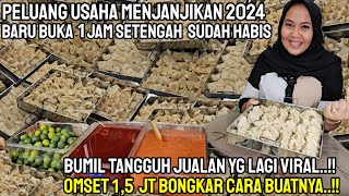 BUMIL TANGGUH..!! JUALAN KEKINIAN BARU BUKA 1 JAM SETENGAH  SUDAH HABIS OMSET 1,5 JUTA | BANJIR CUAN