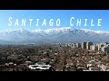 Santiago, Chile Drone Footage