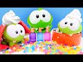 Toy Om Nom videos for children - Om Nom bath toys &amp; Om Nom toys adventures