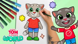 Download Lagu How to Draw Tom โ๏ธ Talking Tom \u0026 Friends World: Easy Crafts MP3 Download Lagu How to Draw Tom โ๏ธ Talking Tom \u0026 Friends World: Easy Crafts MP3