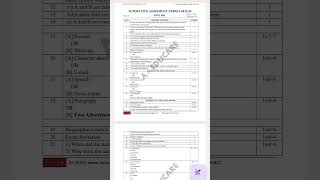 10 class Onam exam English answer key 2025 2026