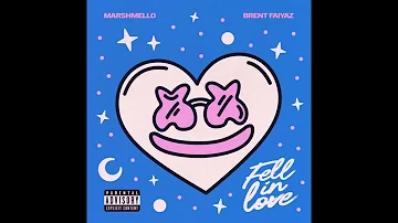 Marshmello, Brent Faiyaz - Fell In Love (Clean / Official Audio)