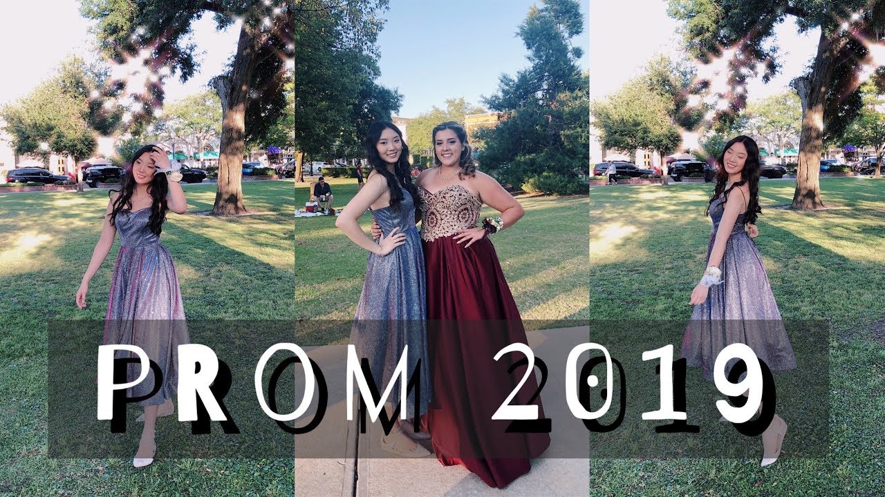 美国高中毕业舞会 PROM 2019 vlog + GRWM (senior year at private school) - YouTube
