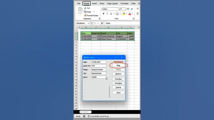 The easiest way to do data entry in MS Excel! ✓👌/#excel #realshahnawaj #microsoftexcel