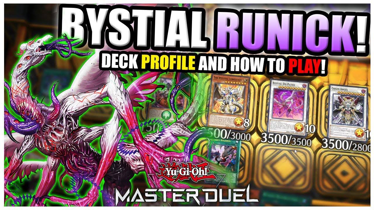 *NEW* BYSTIAL SUPPORT IS SICK! | Bystial Synchro Runick Deck Profile |  Yu-Gi-Oh! Master Duel