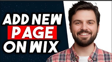 How To Add New Page In Wix - 2025