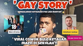 GAY STORY || Pasangan G4y Ketahuan Main Di Kelas - Cerita Gay