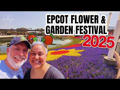 EPCOT 2025 FLOWER & GARDEN FESTIVAL! | GARDEN GRAZE