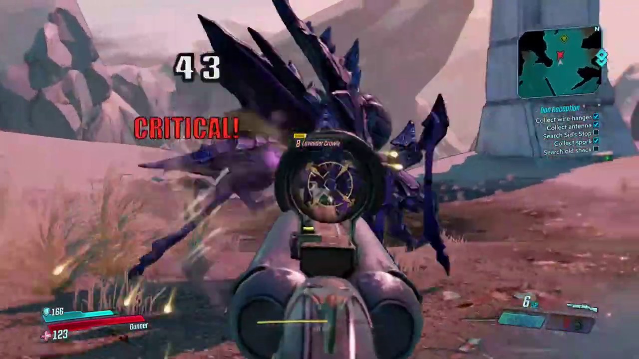 Lavender Crawley makes a swift exit - Borderlands 3