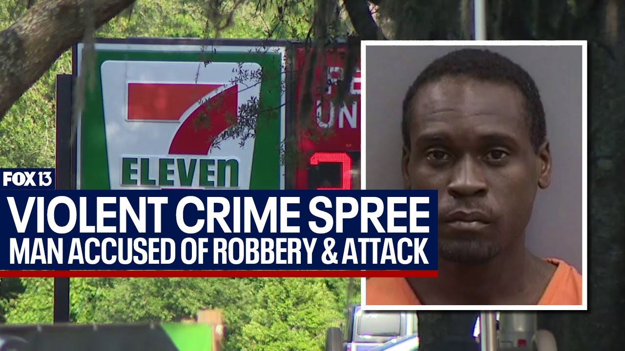 Suspect arrested after violent crime spree including robbery and attack ...