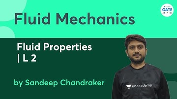 Fluid Properties  | Fluid Mechanics L:2  | GATE |  ESE 2022