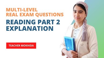 📹 Reading Part 2 Explanation (Multi-level, Real Exam Questions) #Multilevel #Reading