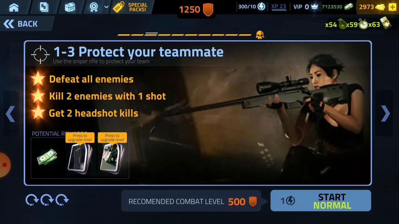 COVER FIRE [mission / misión 1-3] Protect your teammate / Protege a tu compañero 4⭐