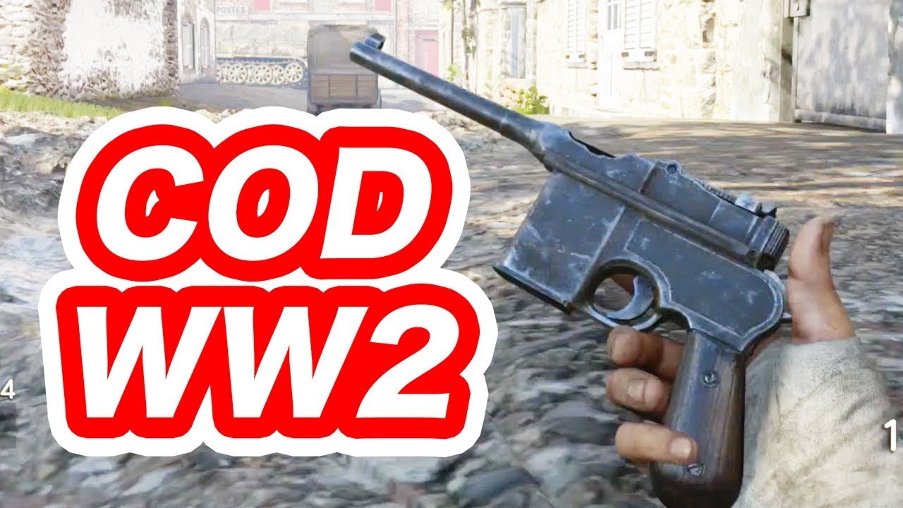COD:WW2】マシンピストル モーゼルで遊ぶ マック堺ゲーム実況 - YouTube