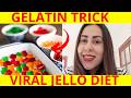 GELATIN RECIPE REVIEW – VIRAL GELATIN TRICK – JELLO DIET - GELATIN TRICK RECIPE – GELATIN REVIEW
