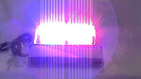 Dual Linear LED Dashlight Demo from VASLights.com - BLUE/RED - $69.70