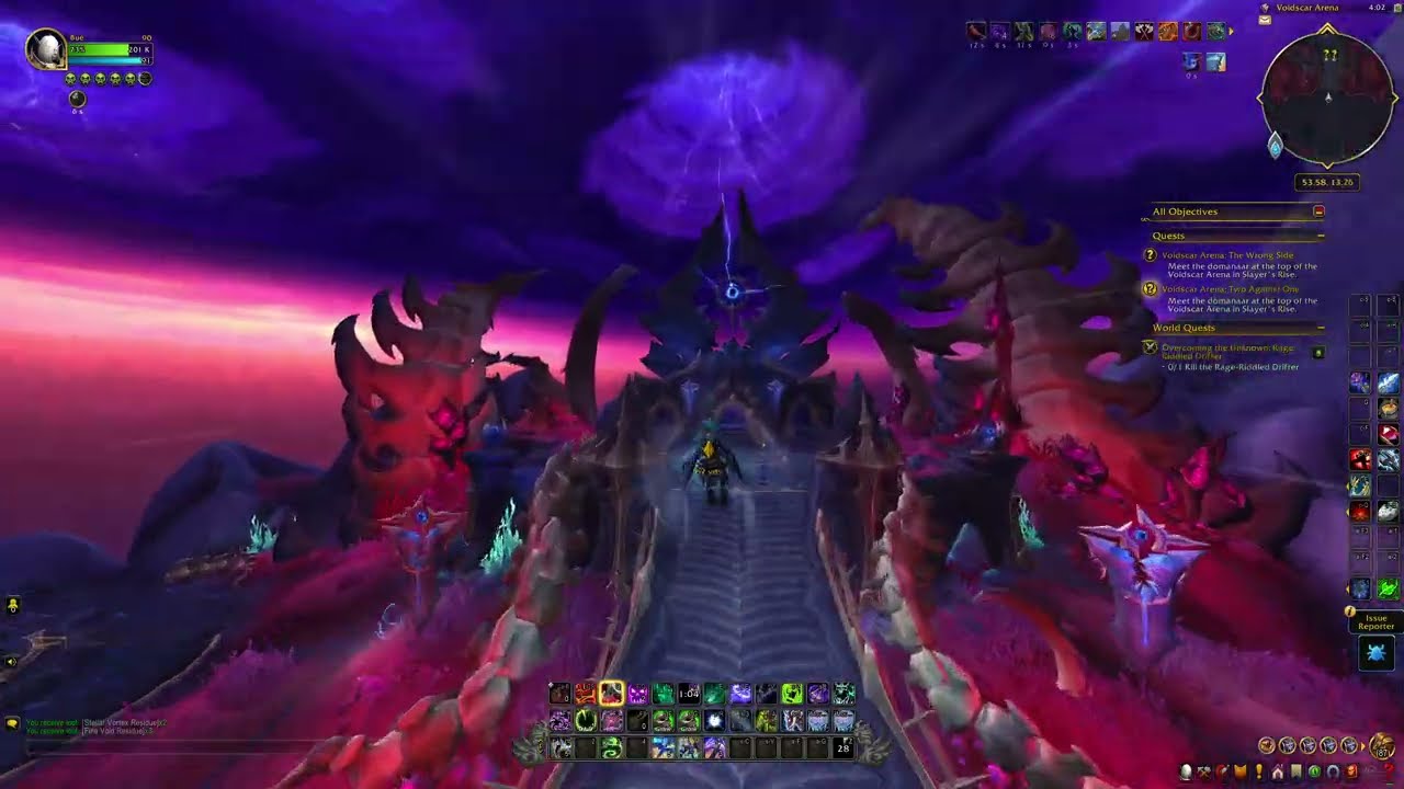 Voidscar Arena: The Wrong Side & Voidscar Arena: Two Against One, WoW Midnight Quests