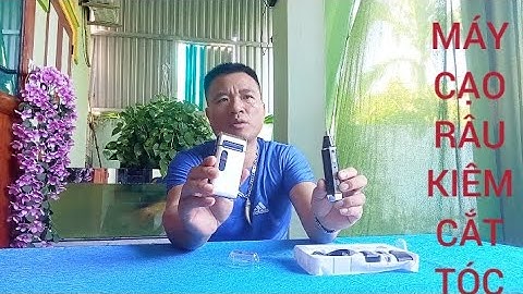MÁY CẠO RÂU CẮT TÓC ĐA CHỨC NĂNG MẪU NHƯ VIDEO 