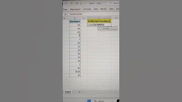 Find The SUM Of All Odd Numbers In Excel 💯 | Useful Excel Functions 🔥 #shorts #exceltips #bytetech