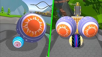 Rolling Ball Sky Escape - Gameplay Android, iOS Mobile Game New Update All Levels 108 - 118