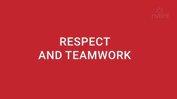 nVent Values: Respect & Teamwork