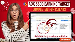My Client Google Adx $600 Earning Completed | Google Ad Manager Earning Report