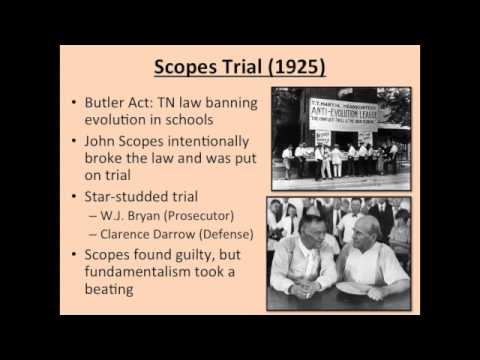 1920s Society, Part Two: Prohibition, Nativism, Fundamentalism (APUSH) - YouTube