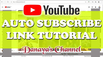 How to Make Auto Subscribe Link for YouTube Channel