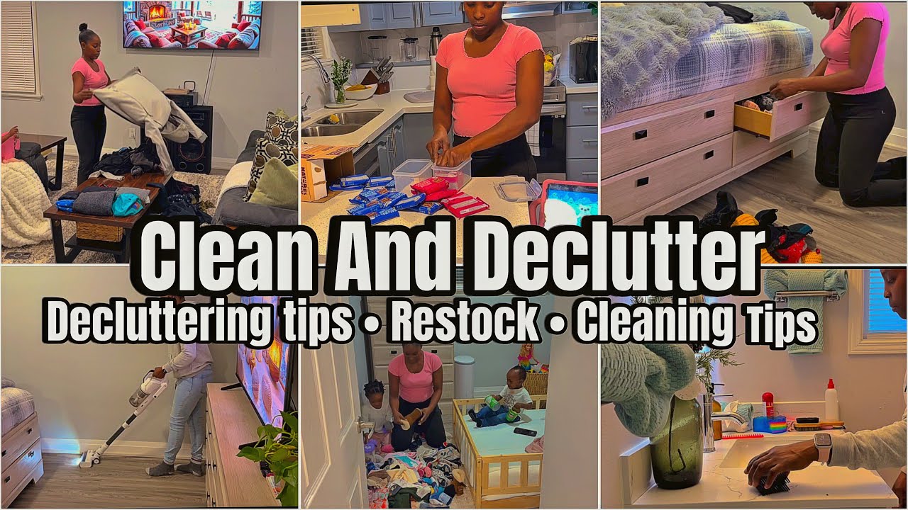 Clean Decluttering CLEAN AND DECLUTTER : NEW CLEANING TIPS + LIFE CHANGING DECLUTTERING ...