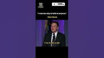 🚀 From Shy Boy to Multi - Billionaire! Elon Musk