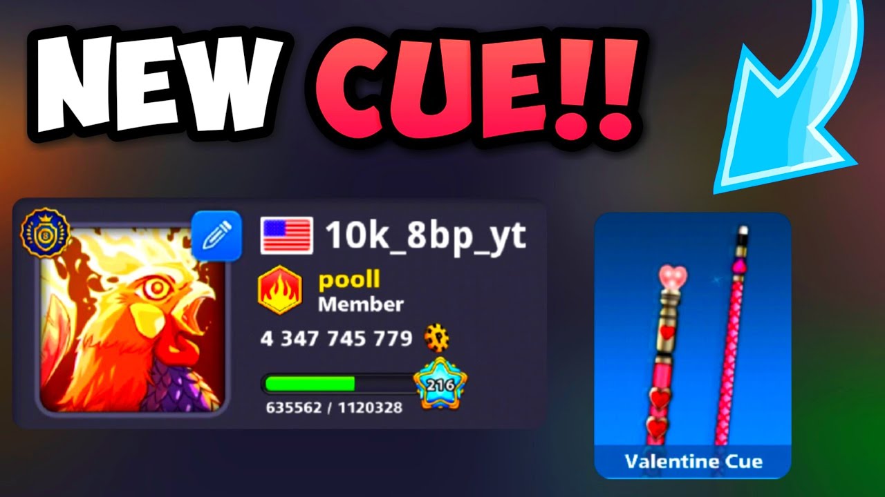 NEW VALENTINE'S DAY CUES!! (VENICE) - (8 ball pool)