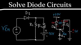 How to solve Diode Circuits (With Examples)