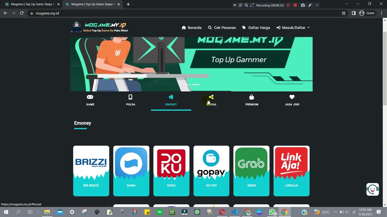 Cara buat website Topup Games Otomatis - Tutorial buat website Top Up Games