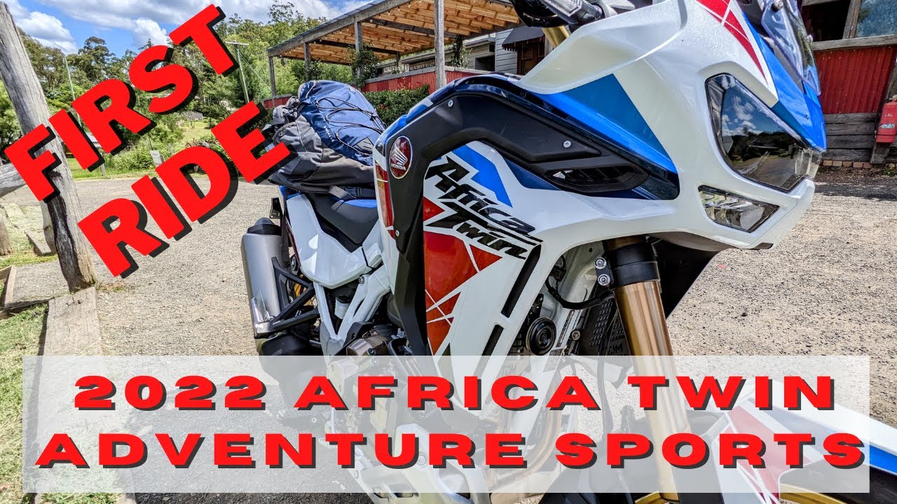 ПЕРВАЯ ПОЕЗДКА!! Мой НОВЫЙ Honda Africa Twin Adventure Sports DCT 2022 года