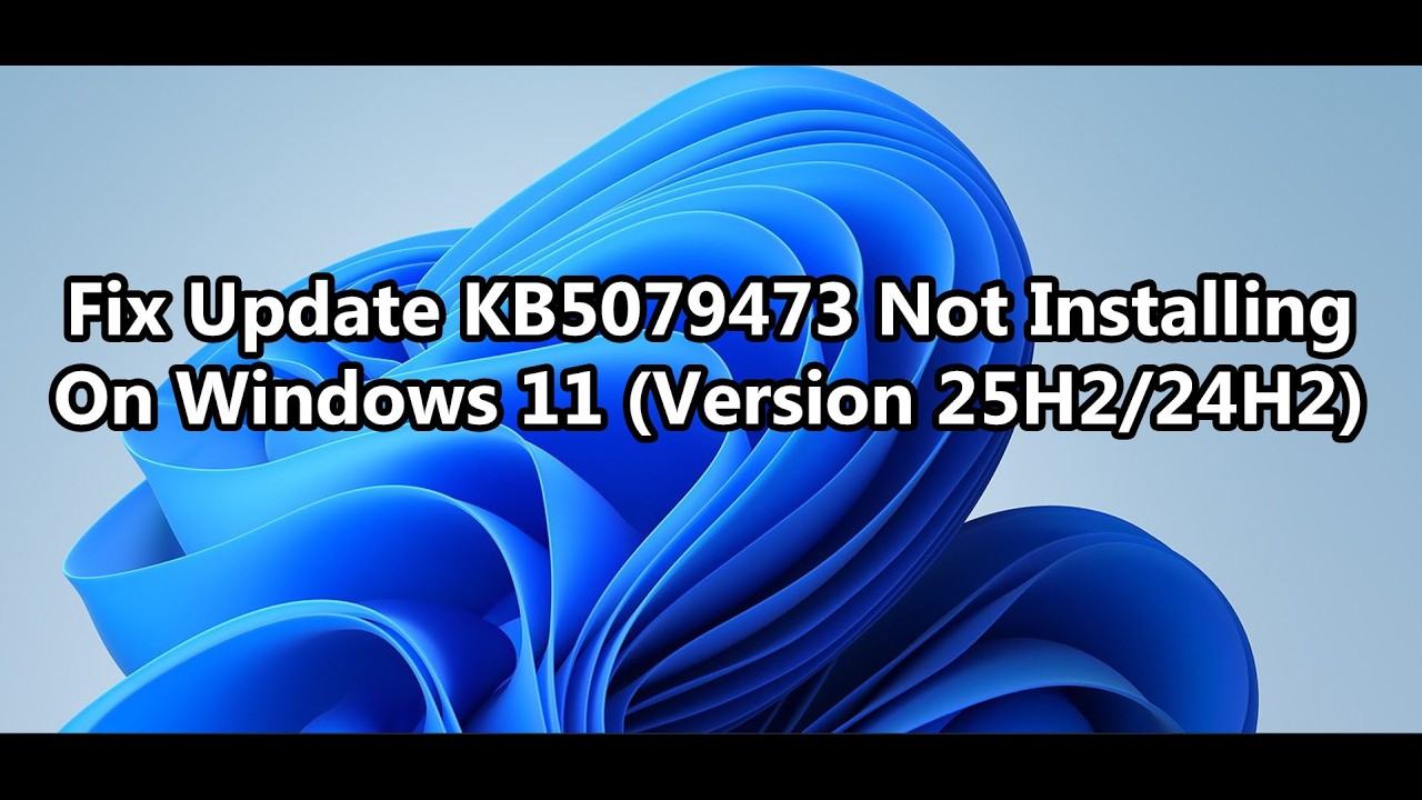 Исправлена ​​ошибка, из-за которой обновление KB5079473 не устанавливалось в Windows 11 (версии 2...