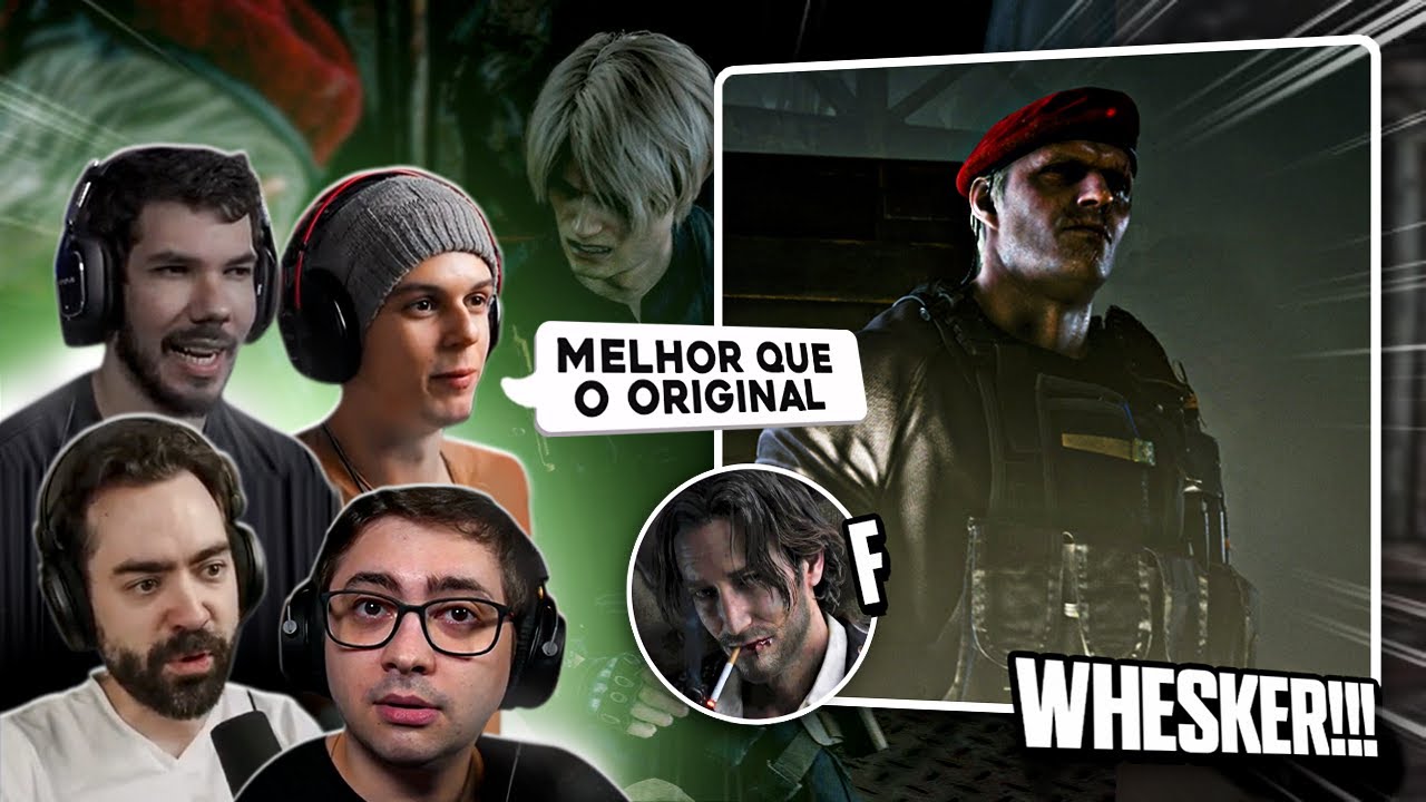 STREAMERS REAGINDO a LUTA ÉPICA com KRAUSER | RESIDENT EVIL 4 REMAKE #6