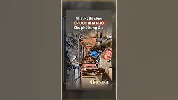 THI CÔNG ÉP CỌC NHÀ PHỐ | Prestige