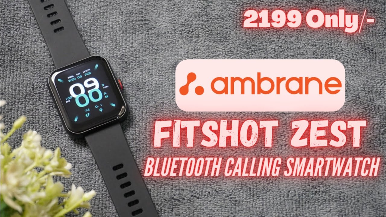 Fitshot zest smart watch Clearance