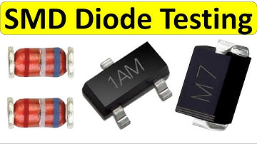 SMD diode testing using multimeter guide