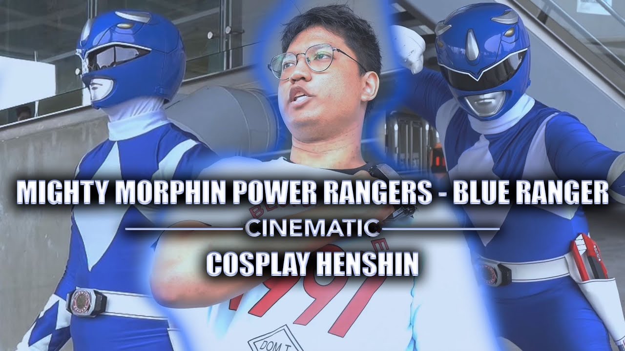 Mighty Morphin Power Rangers - Blue Ranger | Cinematic | Cosplay Henshin