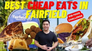 BEST CHEAP EATS IN FAIRFIELD SYDNEY | $30 FOOD CHALLENGE, Tour Vlog Review feat. balut burek falafel